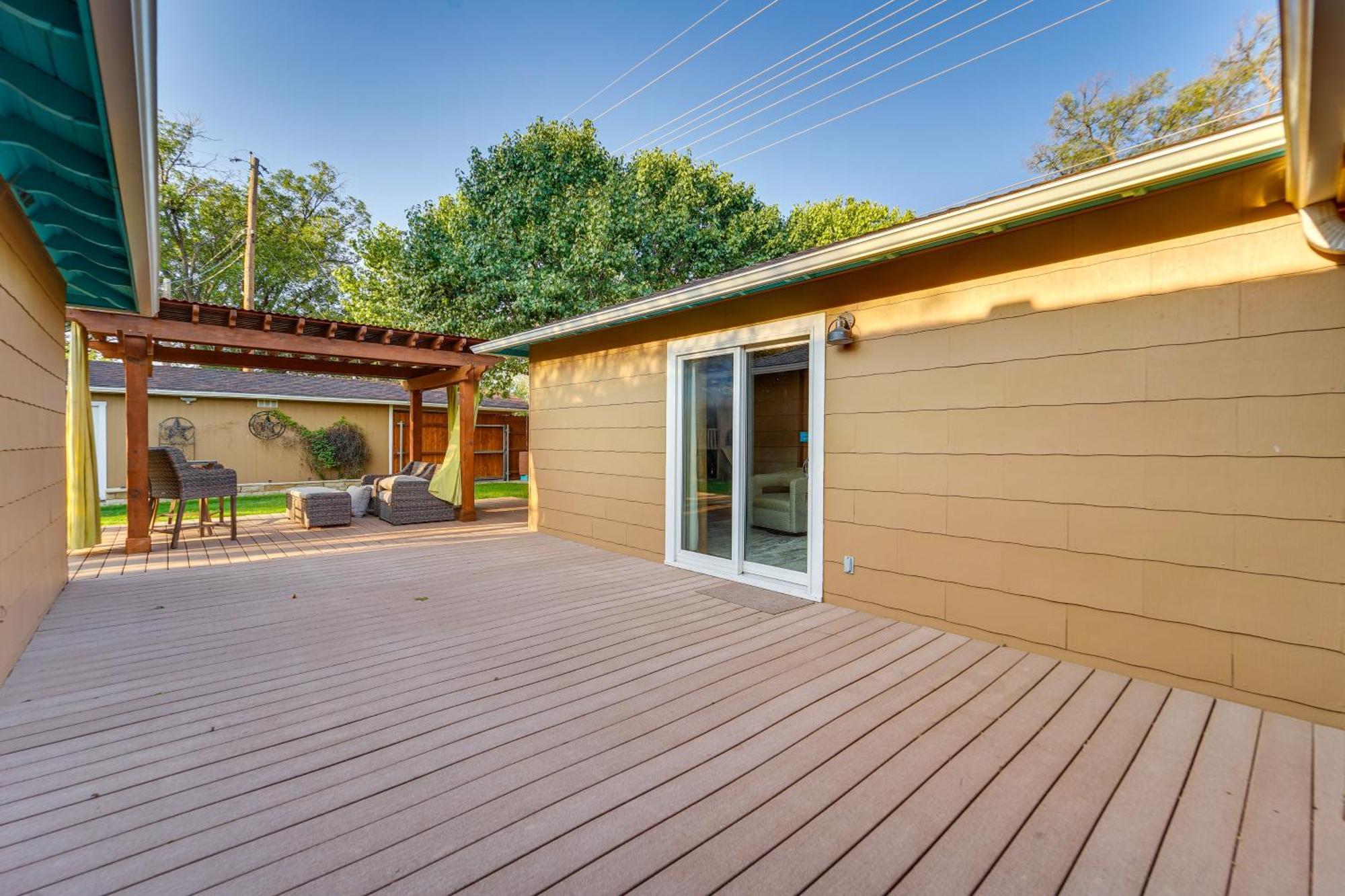 Lovely Lubbock Home With Furnished Deck And Grill Екстер'єр фото